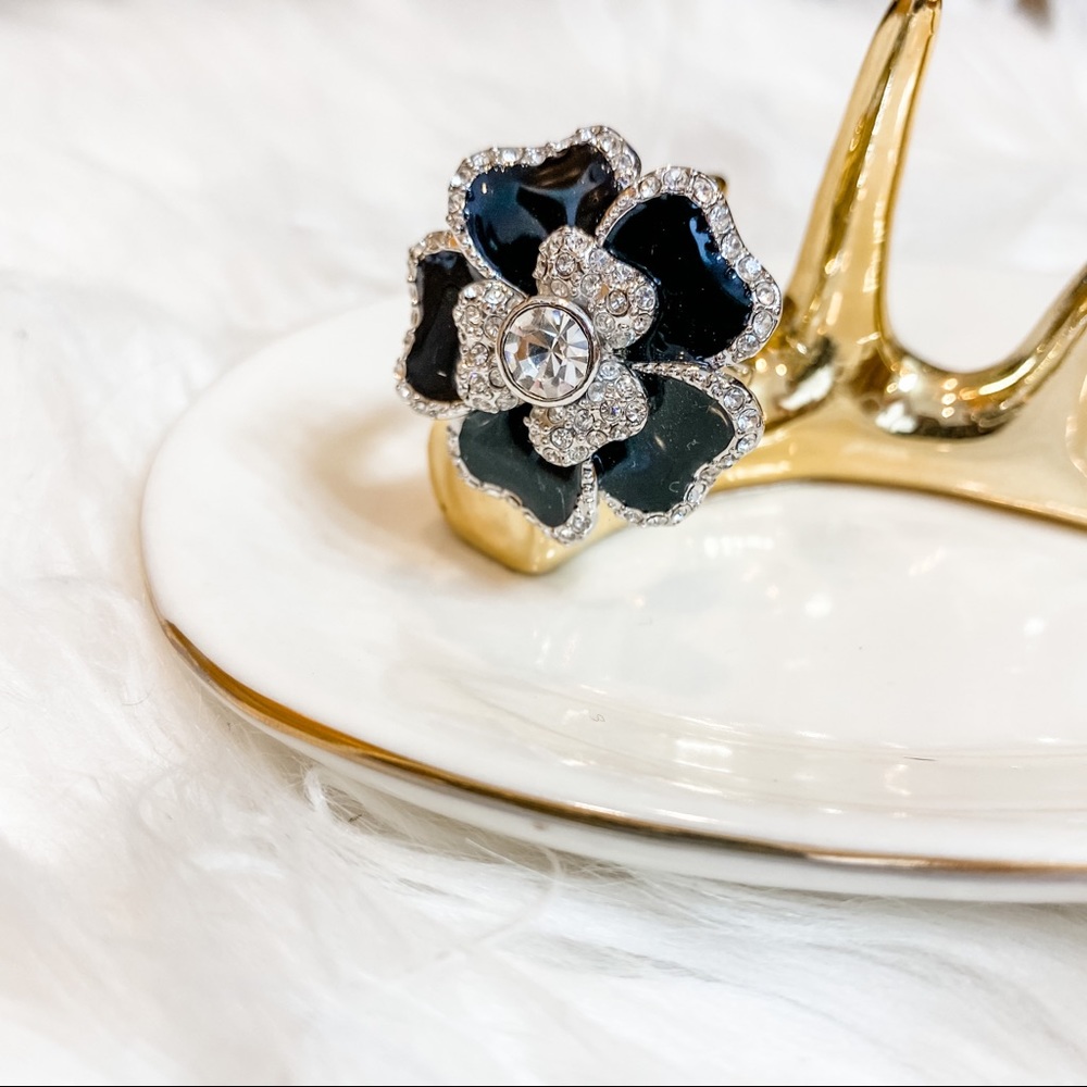 Lia Sofia Dahlia Statement Ring - image 4